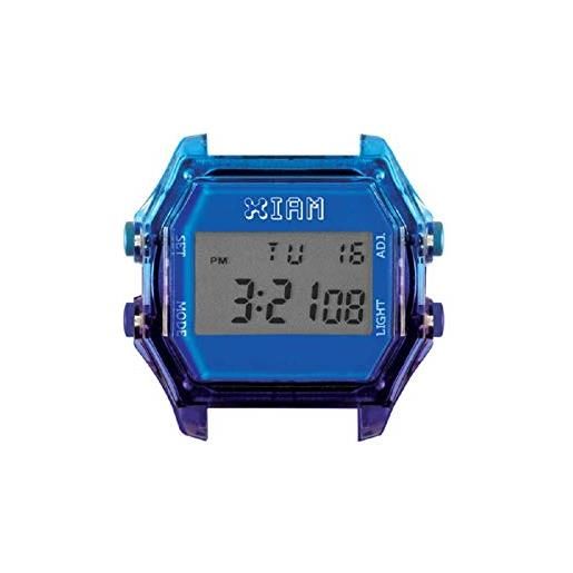 Gioielleria Selenor collezione orologio componibile i am the watch @sespo (cassa azzurro blu iam-127 41x44mm)