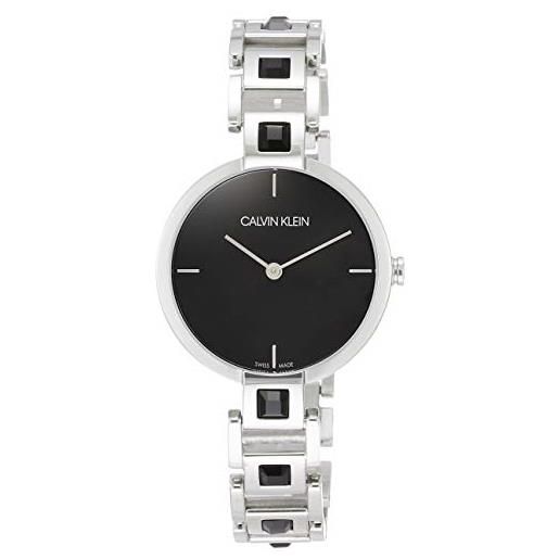 Calvin Klein orologio analogico al quarzo donna con cinturino in acciaio inox k9g23ub1