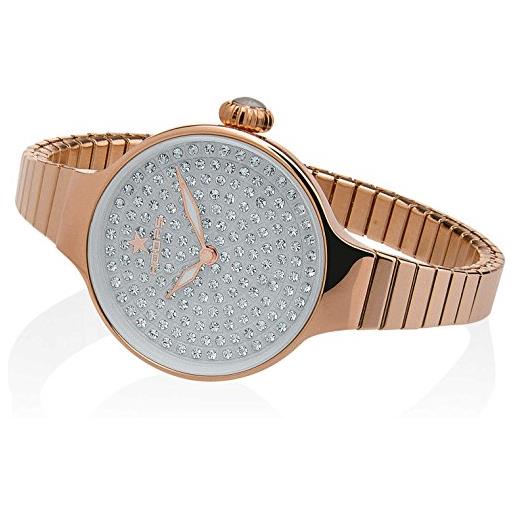 Hoops orologio solo tempo donna Hoops cherié diamonds 160 casual cod. 2601l-rg03