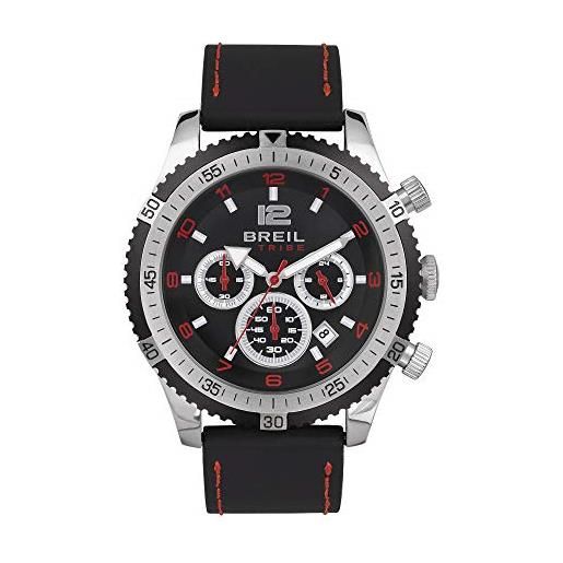 Breil orologio collezione race watches movimento chrono quarzo e cinturino in poliuretano da uomo