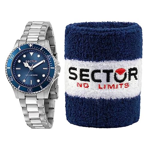 Sector No Limits orologio donna, collezione 230, solo tempo, 3h, in acciaio - r3253161530