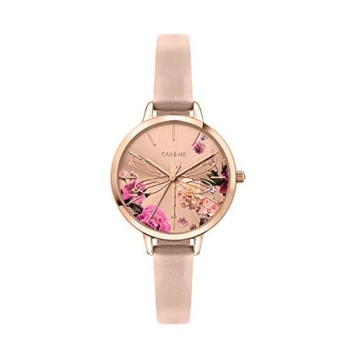 Oui & Me orologio da donna, collezione petite fleurette, solo tempo, cassa 32 mm - me010094