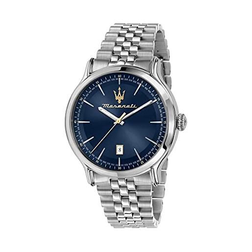 Maserati epoca orologio uomo, tempo e data, al quarzo - r8853118021