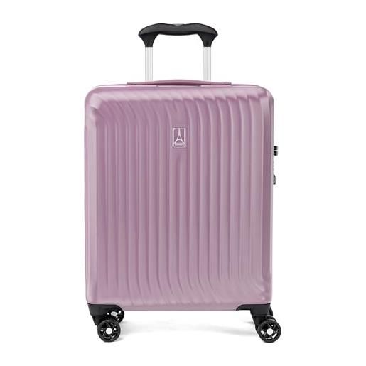 Travelpro maxlite air valigia 4 ruote rigida, ultraleggera, espansibile e resistente valigia aereo, garanzia 5 anni, orchidea, mano s (55x40x20)