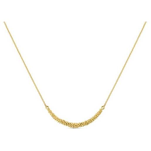 JOI D'ART collana d'oro stardust | progettato da joidart | disegnato da carme fàbregas | collezione stardust | collana in metallo placcato oro 24k
