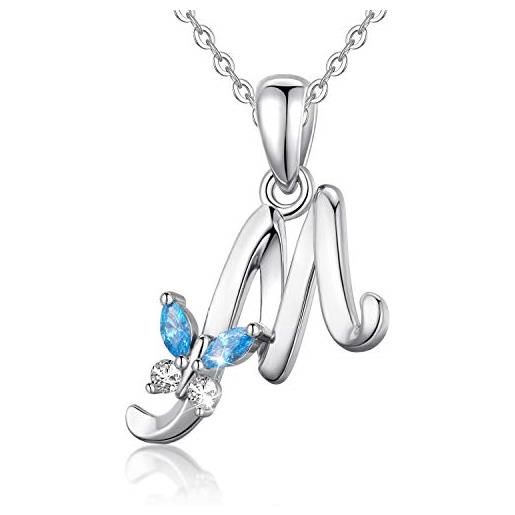 Eudora collana madre e figlia in argento Sterling 925 Fine madre