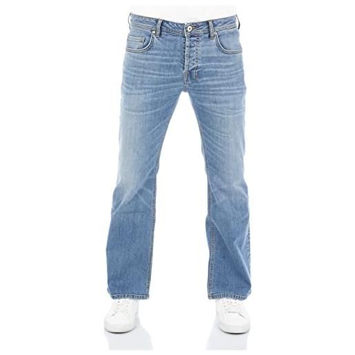 LTB timor bootcut jeans jeans basic cotone denim stretch vita profonda blu nero w28 w29 w30 w31 w32 w33 w34 w36 w38 w40, aiden wash (53632), 31w x 36l