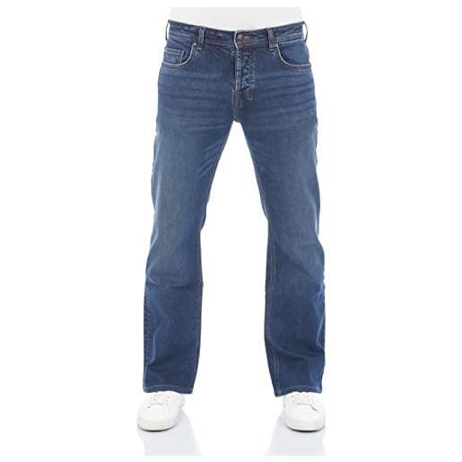 LTB timor bootcut jeans jeans basic cotone denim stretch vita profonda blu nero w28 w29 w30 w31 w32 w33 w34 w36 w38 w40, black wash (200). , 31w x 36l