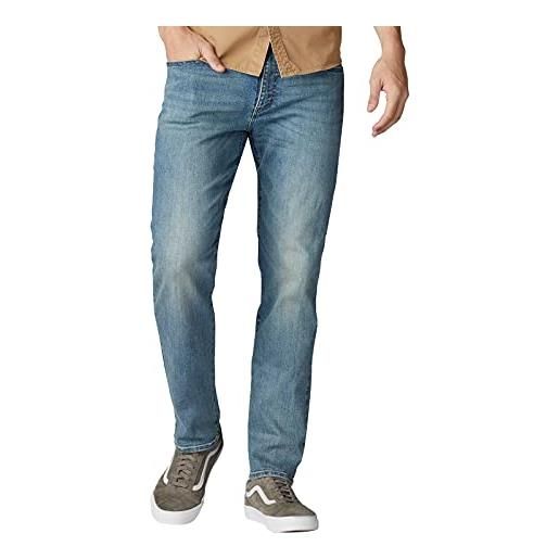Lee jeans da uomo performance series extreme motion straight fit tapered leg, maverick, 36w x 28l