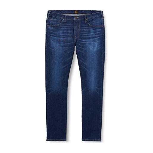 Lee daren l707 zip fly jeans dritto, into the blue worn, 50 it (36w/34l) uomo