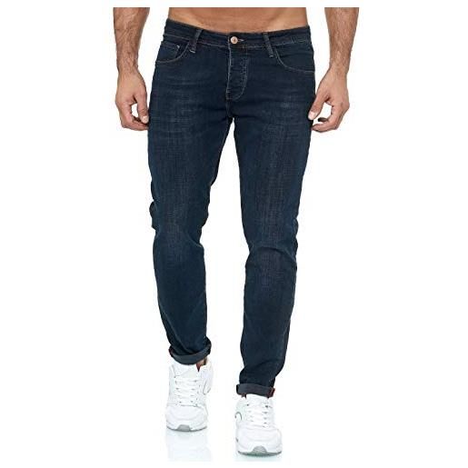 Redbridge jeans da uomo pantalone denim ampia gamma di misure stone. Washed arena blu/nero w38 l34
