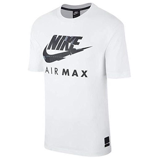 Nike t-shirt uomo nike air max bianco l