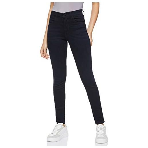Wrangler high rise skinny jeans, blu (good news), 38w/32l donna
