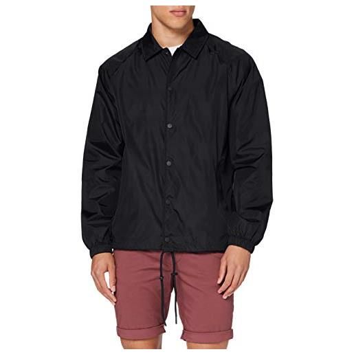 Build Your Brand coach jacket giacca da uomo, nero, l