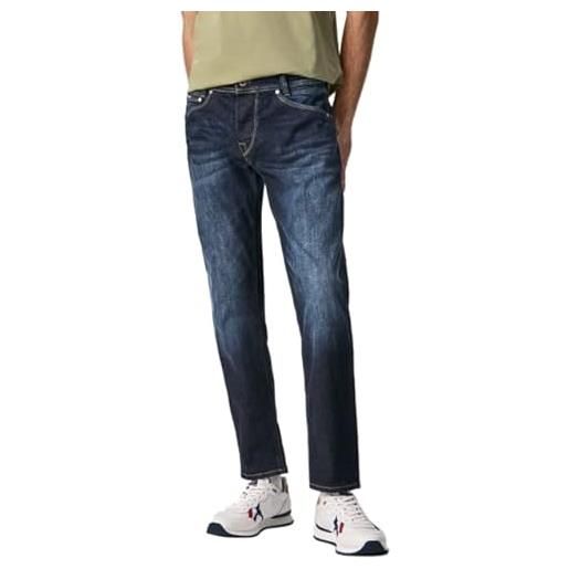 Pepe Jeans spike regular fit uomo jeans regular fit regular denim, blu (denim-z45), 36w / 34l