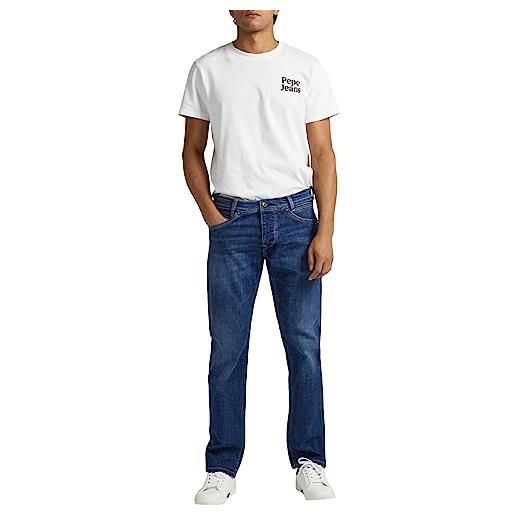 Pepe Jeans spike, jeans uomo, blu (denim-z45), 31w / 30l