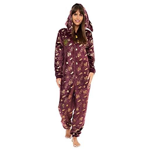 Harry Potter onesie per donna rosso small