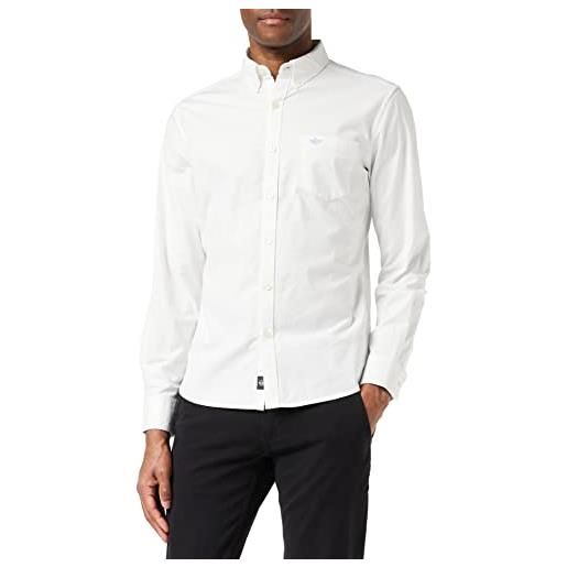 Dockers stretch oxford shirt, camicia, uomo, paper white, xxl