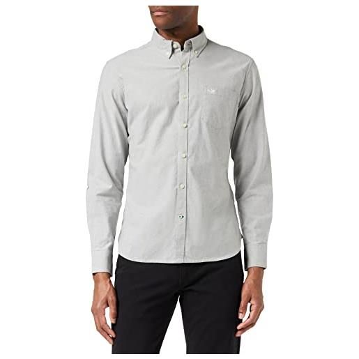Dockers stretch oxford shirt, camicia, uomo, paper white, m