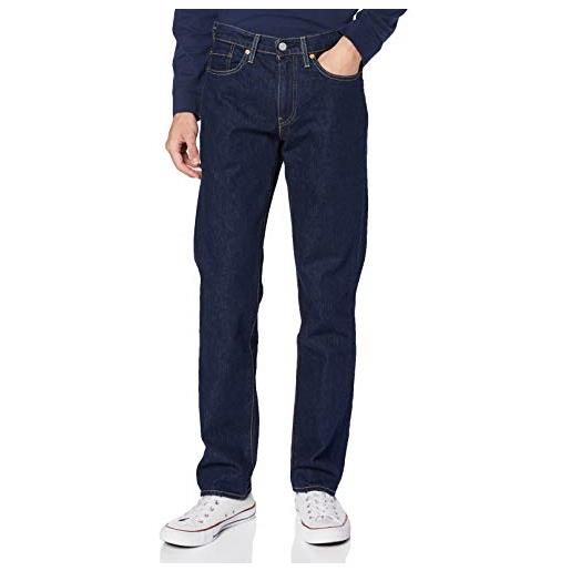 Levi's 514 straight, jeans uomo, grigio (dark gray worn in), 34w / 34l