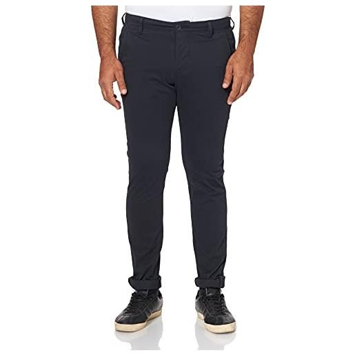 Dockers smart supreme flex skinny, pantaloni uomo, blu (Dockers navy), 34w / 32l