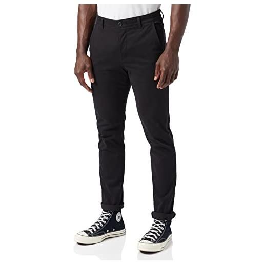 Dockers smart supreme flex skinny, pantaloni uomo, nero, 32w / 30l
