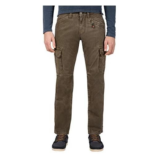 Timezone regular bentz pantaloni, marrone (dark sand 6028), w34/l30 (taglia produttore: 34/30) uomo