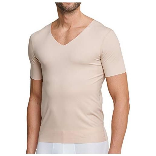Schiesser shirt 1/2 vestaglia, beige (haut 407), medium (taglia produttore: 005) uomo