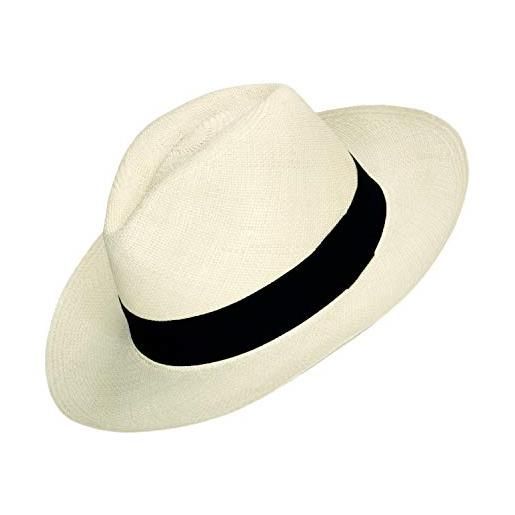Gamboa protezione solare upf 50+ cappello panama in paglia per uomo cappello da sole artigianale in stile fedora