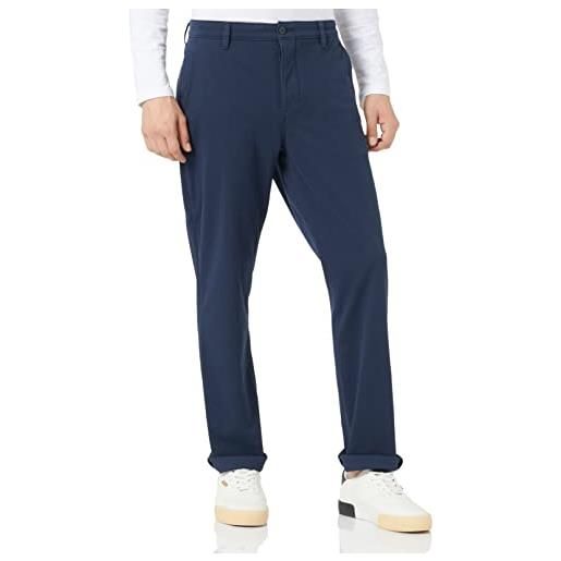 Dockers smart supreme flex slim, pantaloni uomo, navy blazer, 38w / 32l