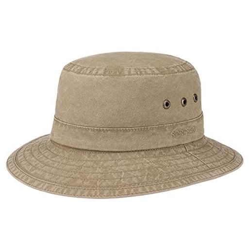 Stetson reston cappello da pescatore vacanza xl (60-61 cm) - beige