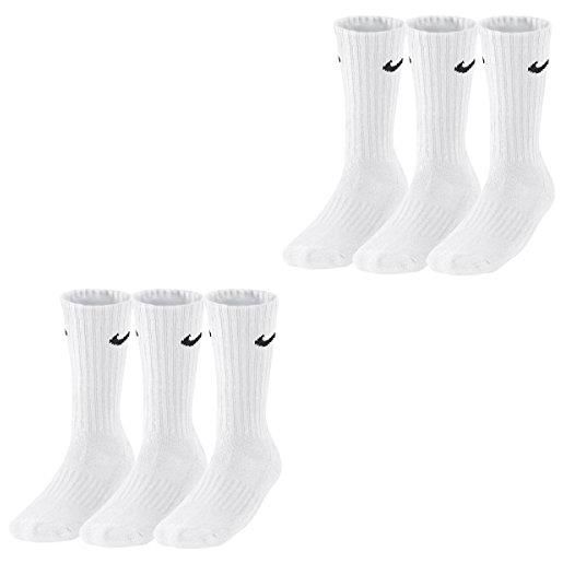 Nike - calzini da allenamento da uomo ammortizzanti, 6 paia, 42-46