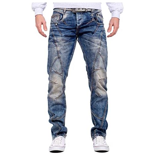 Cipo & Baxx jeans da uomo cd563-bans blu w36/l34