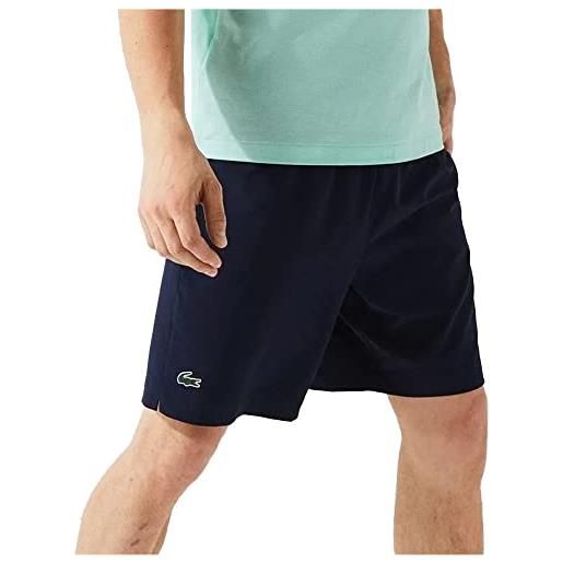Lacoste-men s shorts-gh6961-00, blu navy/bianco, l