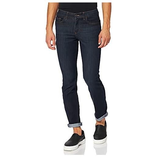 Lee comfort denim straight jeans donna, blu (moderno), 38w/31l