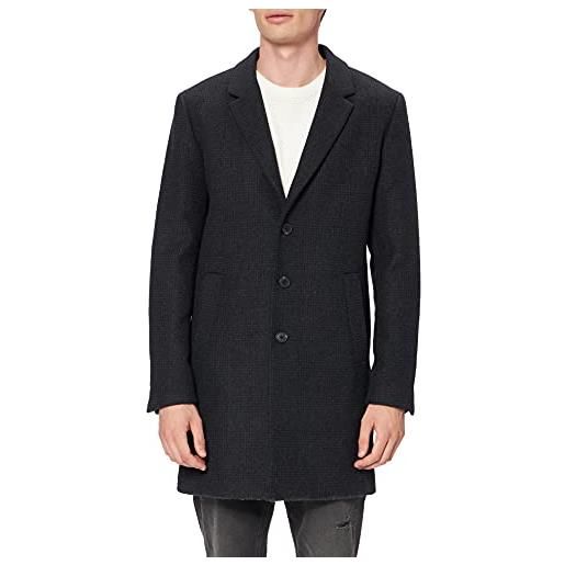 JACK & JONES jjemoulder wool coat sn cappotto di lana, navy blazer, xl uomo