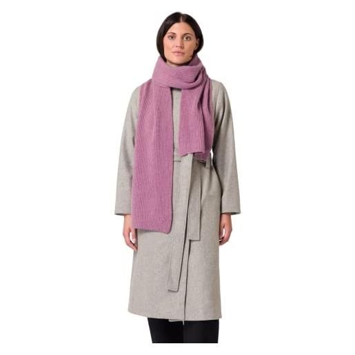 Style & Republic - sciarpa da donna in 100% cashmere, elegante, dimensioni: 196 x 28 cm, grigio melange, taglia unica