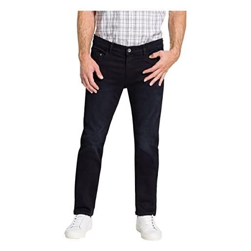 PIONEER pantaloni da uomo in denim a 5 tasche jeans, blu/nero usato, w42 / l30