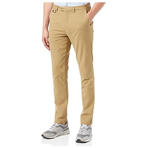 Ted Baker genay-irvine fit slim chino pantaloni, marrone chiaro, 34w x regolare uomo