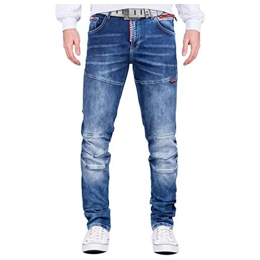 Cipo & Baxx jeans da uomo cd698 blu w30/l32