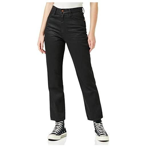Wrangler wild west jeans, donna, nero(black), 40w/34l