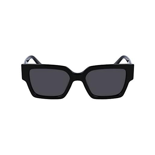 Karl lagerfeld kl6089s sunglasses, 001 black, 52 unisex