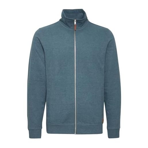 b BLEND blend alio felpa con cerniera giacca da uomo senza cappuccio con cappuccio stampa, taglia: m, colore: charcoal (70818)