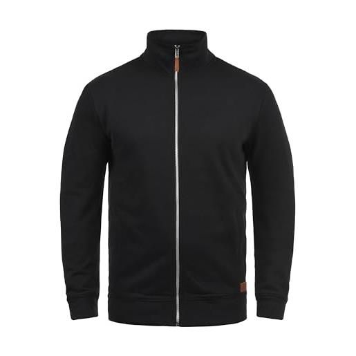b BLEND blend alio felpa con cerniera giacca da uomo senza cappuccio con cappuccio stampa, taglia: l, colore: navy (70230)