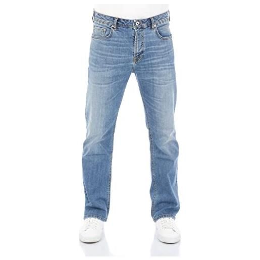 LTB paulx jeans straight fit basic cotone denim stretch blu w28 w29 w30 w31 w32 w33 w34 w36 w38 w40, aiden wash (53632), 32w x 30l