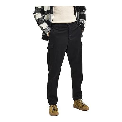 SELECTED HOMME slhslimtapered-wick 172 cargo w noos pantaloni, moss invernale, 40 uomo