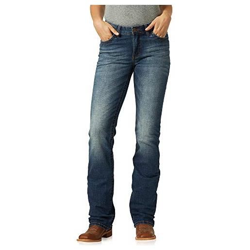 Wrangler women's willow mid rise boot cut ultimate riding jean