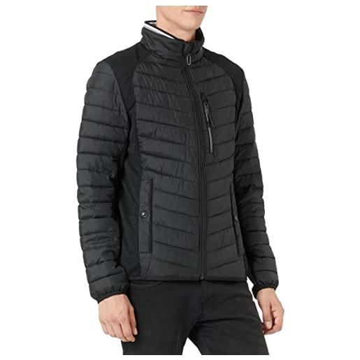 TOM TAILOR giacca trapuntata ibrida, uomo, nero (black 29999), s