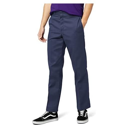 Dickies work pants 874 original, pantaloni sportivi uomo, blu (air force blue af), w36/l32