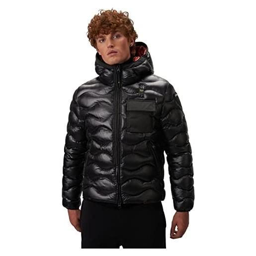 Blauer giacca con cappuccio bluc02143 tg. Xxl nero